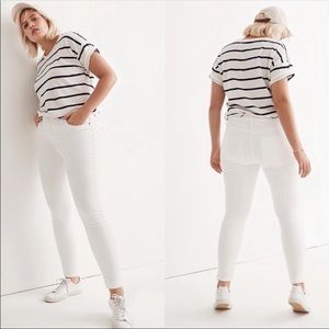 ✨NWT✨MADEWELL 9” High Rise Skinny Crop Jeans